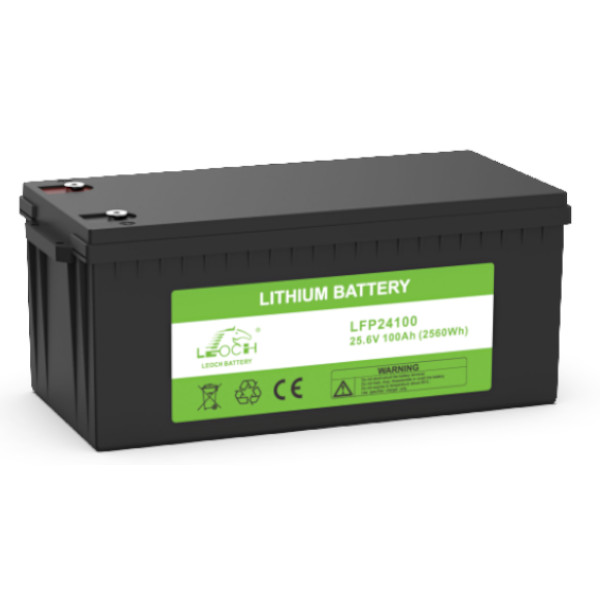 Batería Litio LiFePo4 Leoch Monobloque 24V 100Ah