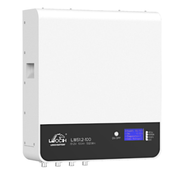Batería Litio LiFePo4 LEOCH de Pared LW51.2-100 - 51.2V - 100Ah