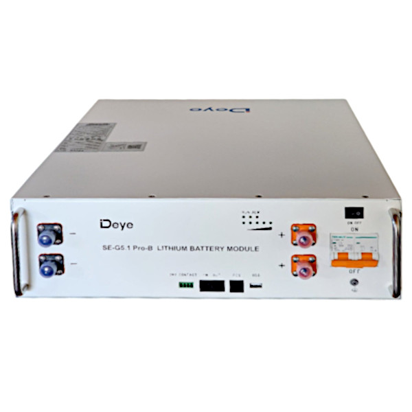 Batería de Litio Deye Rackeable SE-G5.1-PRO-B - 5120Wh
