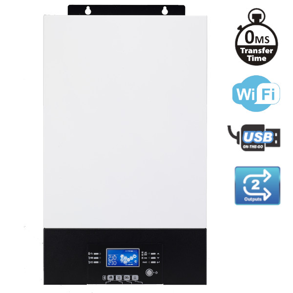 Voltronic Axpert KING II TWIN - 6kW - 48V - MPPT - UPS Online