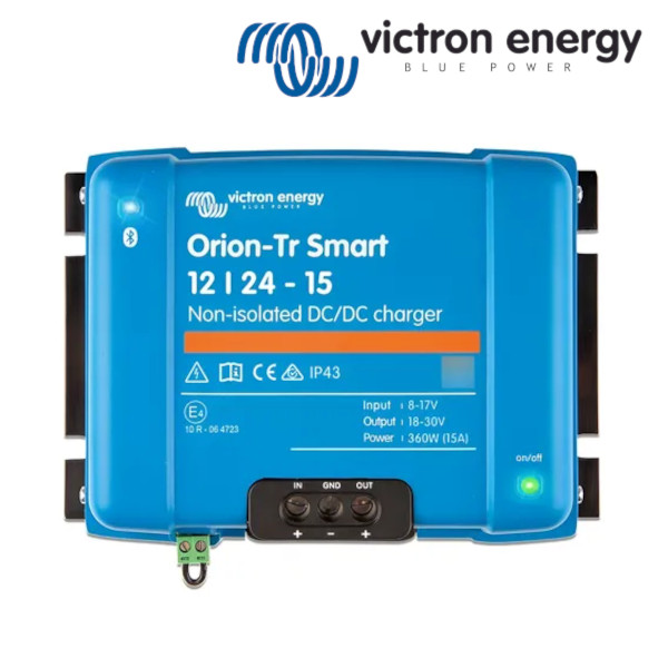 Cargador DC/DC Aislado Victron Orion-Tr Smart 12/24-15A (360W)