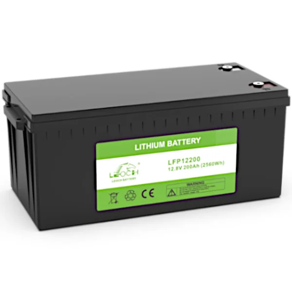 Batería Litio LiFePo4 Leoch Monobloque 12V 200Ah - SKU: BA00091
