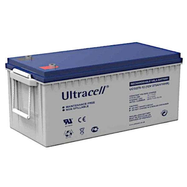 Bateria ULTRACELL VRLA 12V 275Ah Ciclo profundo UCG275-12 - SKU: BA00036