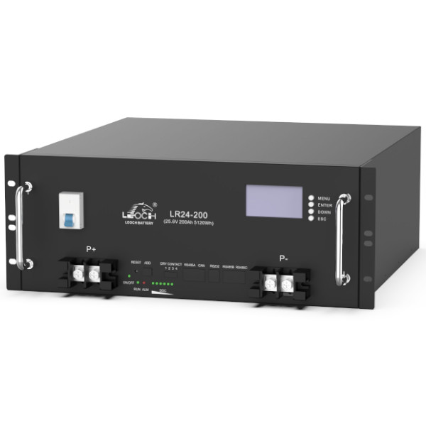Batería de Litio Leoch LR24-200 25.6V 200Ah - SKU: BA00089
