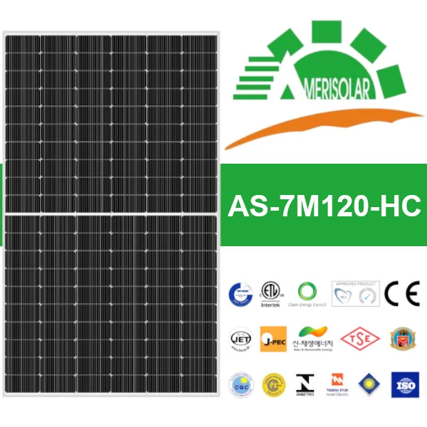 Panel N-Type Mono Amerisolar 120c 470Wp - AS-7M120N-HC-470W - SKU: PV00089