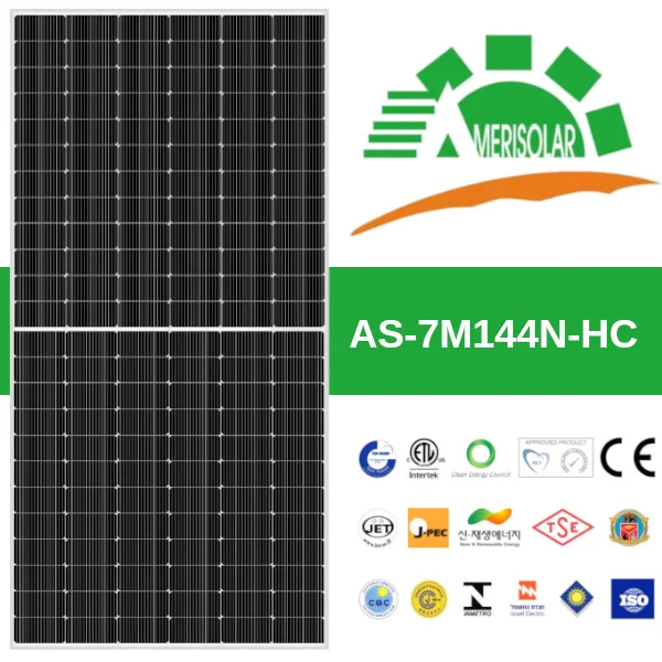 Panel N-Type Mono Amerisolar 144c 580Wp - AS-7M144N-HC-580W - SKU: PV00085