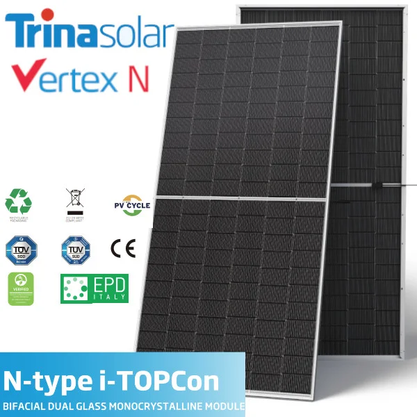 TrinaSolar Panel Mono N-Type Trina 132 celdas 625Wp - TSM-625NEG19RC.20 - SKU: PV00100