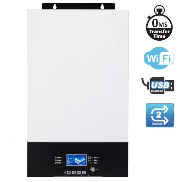Voltronic Axpert KING II TWIN - 6kW - 48V - MPPT - UPS Online - SKU: OG00041