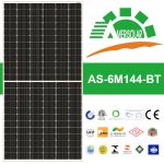 Panel Solar Mono Perc Amerisolar AS-6M144-BT-450W - bifacial