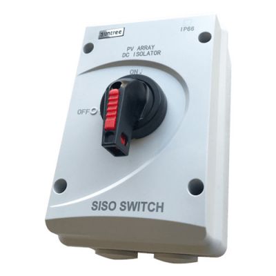 SISO.2-32 D2 Llave de Corte DC 1000VDC 23A - 600VDC 32A - Riel DIN